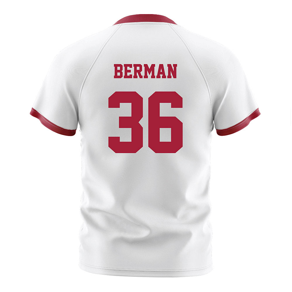 Arkansas - NCAA Women's Soccer : Taylor Berman - Soccer Jersey White