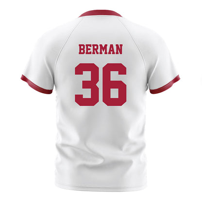 Arkansas - NCAA Women's Soccer : Taylor Berman - Soccer Jersey White