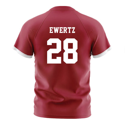 Arkansas - NCAA Women's Soccer : Kyndal Ewertz - Cardinal Soccer Jersey