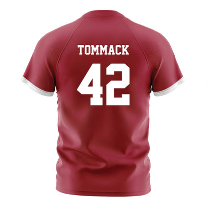 Arkansas - NCAA Women's Soccer : Taylor Tommack - Soccer Jersey Red