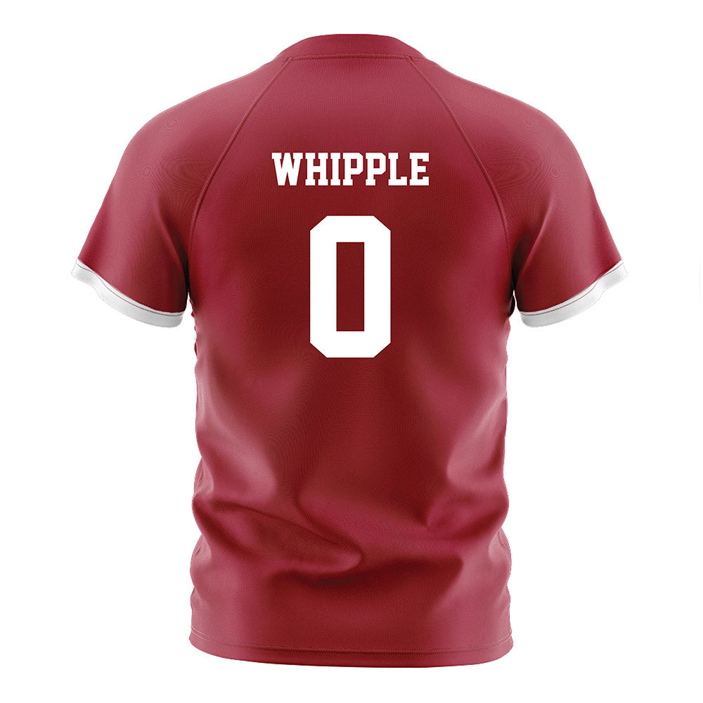 Arkansas - NCAA Women's Soccer : Peyton Whipple - Soccer Jersey Red