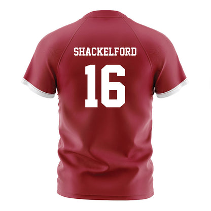 Arkansas - NCAA Women's Soccer : Audrey Shackelford - Cardinal Soccer Jersey