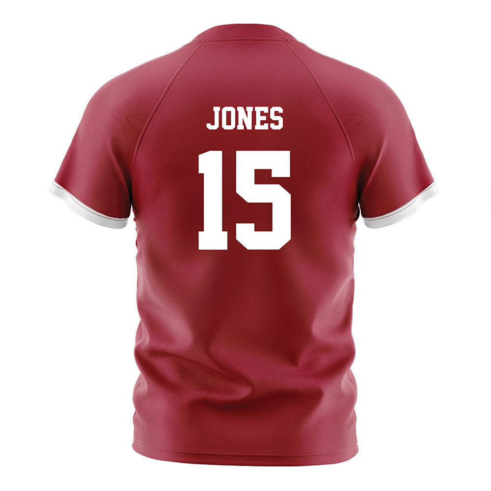 Arkansas - NCAA Women's Soccer : Sabrina Jones - Soccer Jersey Red