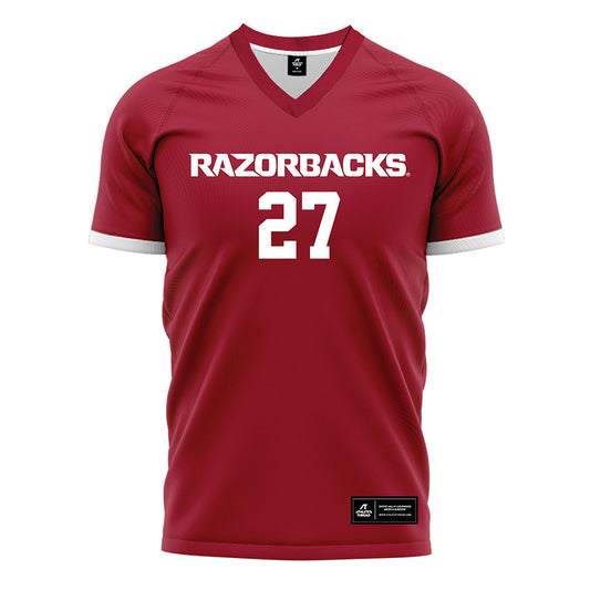 Arkansas - NCAA Women's Soccer : Dejionee Anderson - Cardinal Soccer Jersey