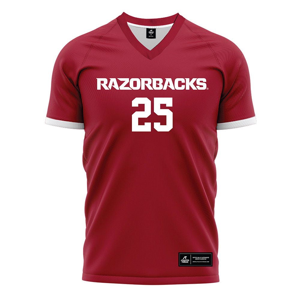 Arkansas - NCAA Women's Soccer : Morgan Hippeli - Soccer Jersey Red