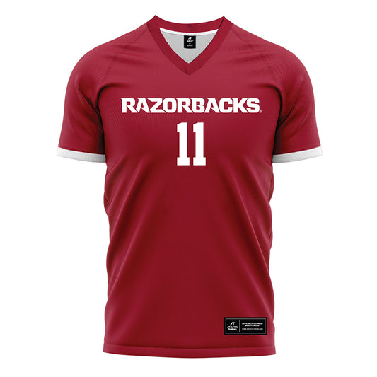 Arkansas - NCAA Women's Soccer : Aniyah Nurse Whyte - Cardinal Soccer Jersey-0