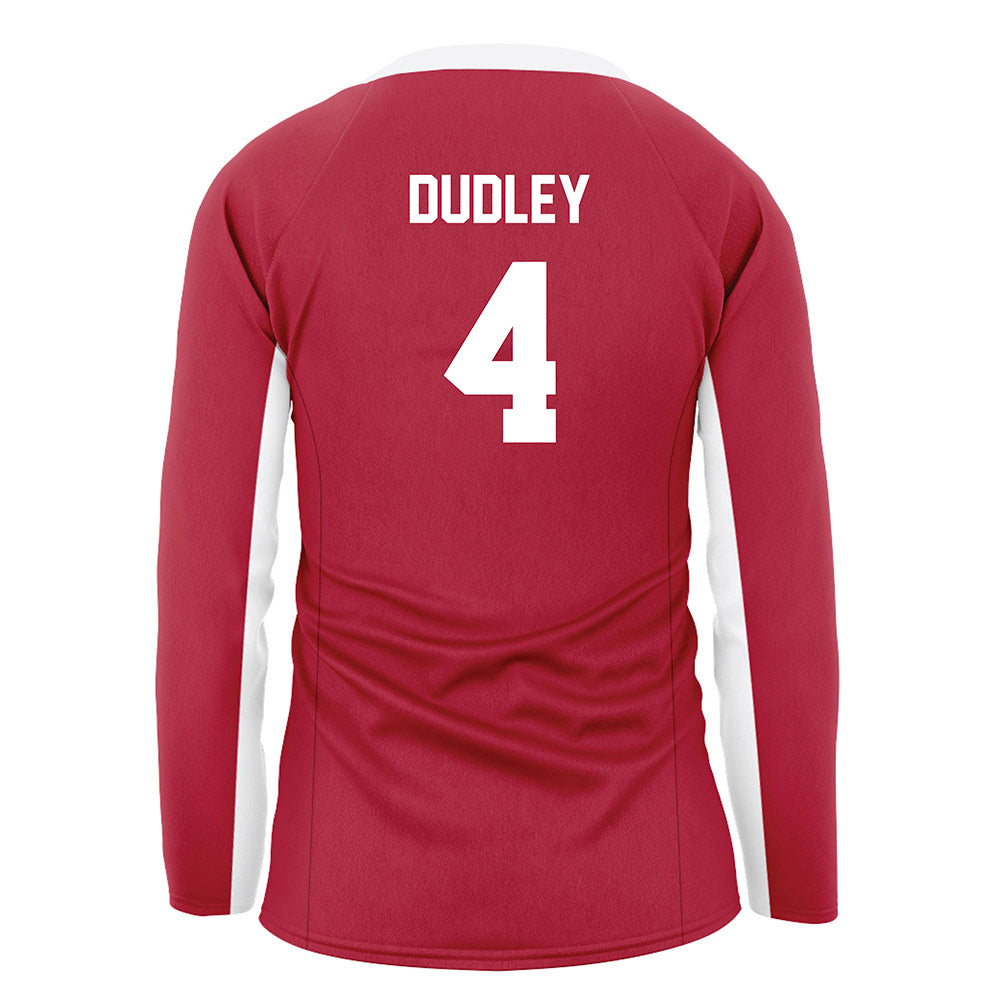 Arkansas - NCAA Women's Volleyball : Lily Dudley - Cardinal Red Volleyball Jersey