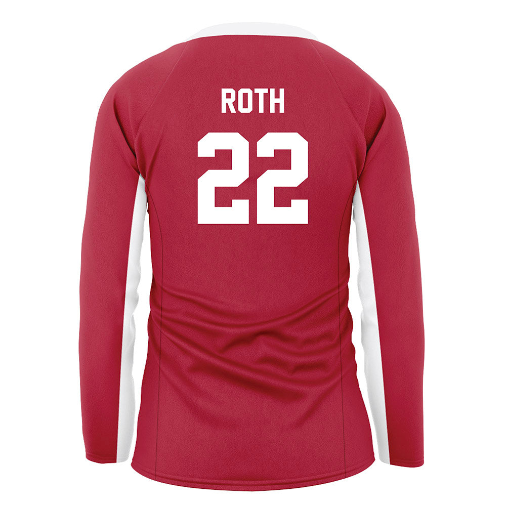 Arkansas - NCAA Women's Volleyball : Ava Roth - Cardinal Red Volleyball Jersey