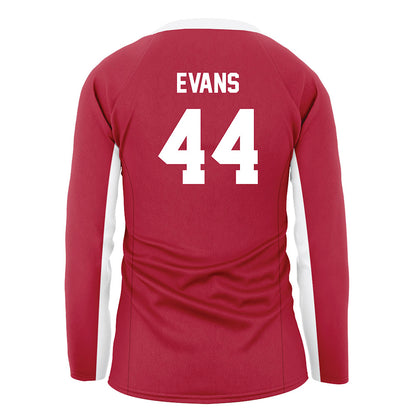 Arkansas - NCAA Women's Volleyball : Zoi Evans - Cardinal Red Volleyball Jersey