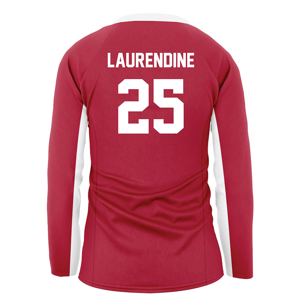 Arkansas - NCAA Women's Volleyball : Lakin Laurendine - Cardinal Red Volleyball Jersey-1