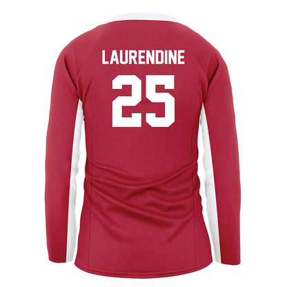 Arkansas - NCAA Women's Volleyball : Lakin Laurendine - Cardinal Red Volleyball Jersey-1