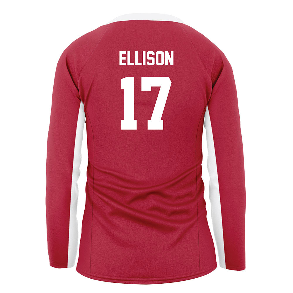 Arkansas - NCAA Women's Volleyball : Skylar Ellison - Cardinal Red Volleyball Jersey