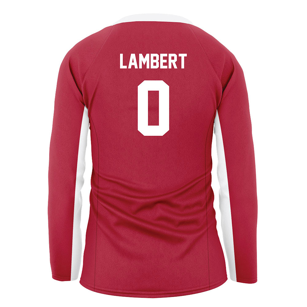 Arkansas - NCAA Women's Volleyball : Lolo Lambert - Cardinal Red Volleyball Jersey-1