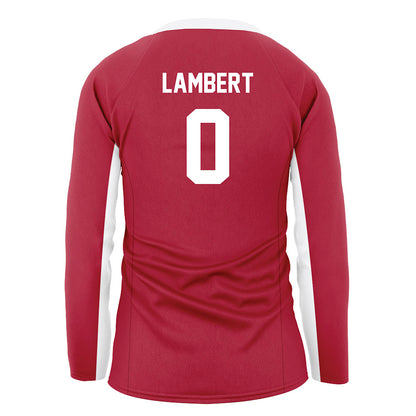 Arkansas - NCAA Women's Volleyball : Lolo Lambert - Cardinal Red Volleyball Jersey-1