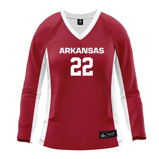 Arkansas - NCAA Women's Volleyball : Ava Roth - Cardinal Red Volleyball Jersey