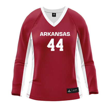 Arkansas - NCAA Women's Volleyball : Zoi Evans - Cardinal Red Volleyball Jersey