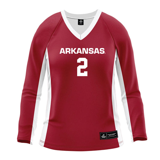 Arkansas - NCAA Women's Volleyball : Jada Lawson - Cardinal Red Volleyball Jersey