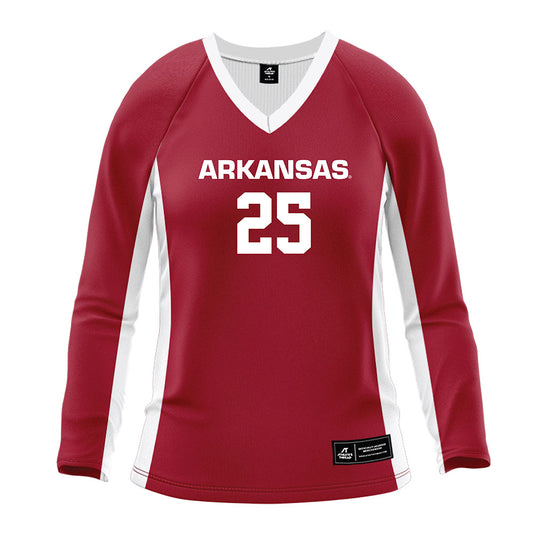 Arkansas - NCAA Women's Volleyball : Lakin Laurendine - Cardinal Red Volleyball Jersey-0
