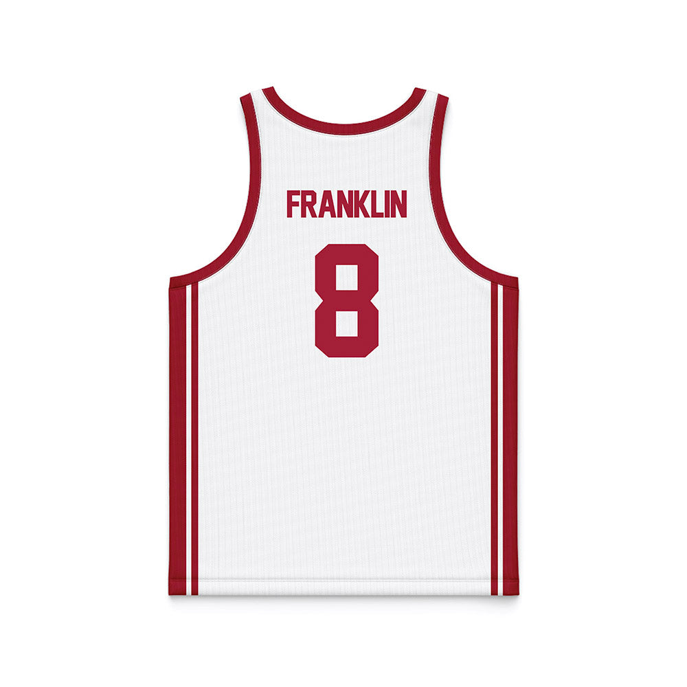 Arkansas - NCAA Women's Basketball : Bea Franklin - Basketball Jersey White