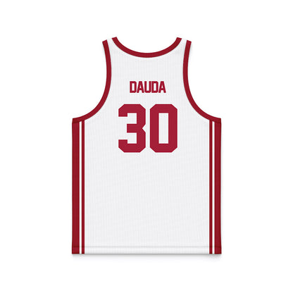 Arkansas - NCAA Women's Basketball : Maryam Dauda - Basketball Jersey White