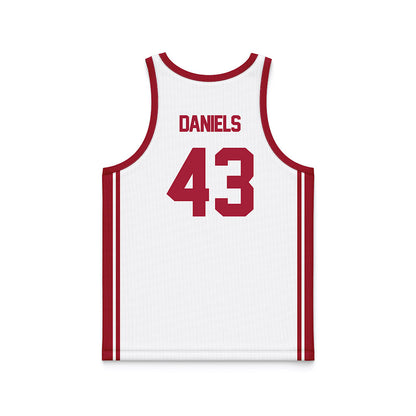 Arkansas - NCAA Women's Basketball : Makayla Daniels - Basketball Jersey White