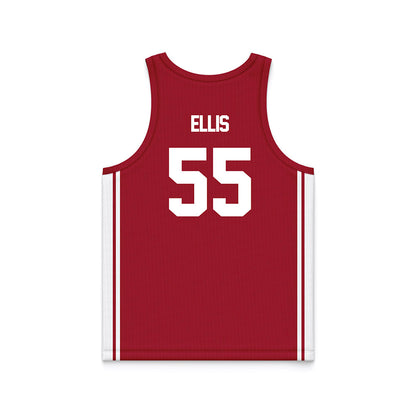 Arkansas - NCAA Women's Basketball : Emrie Ellis - Basketball Jersey Cardinal Red