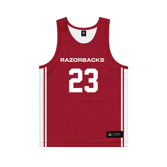 Arkansas - NCAA Women's Basketball : Carly Keats - Basketball Jersey Cardinal Red