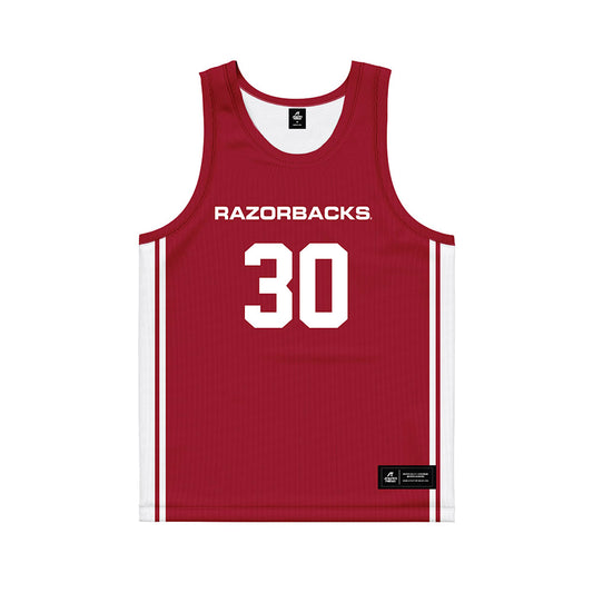 Arkansas - NCAA Women's Basketball : Maryam Dauda - Basketball Jersey Cardinal Red
