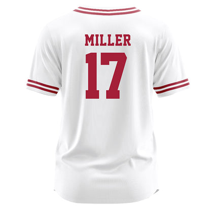 Arkansas - NCAA Softball : Kennedy Miller - White Softball Jersey