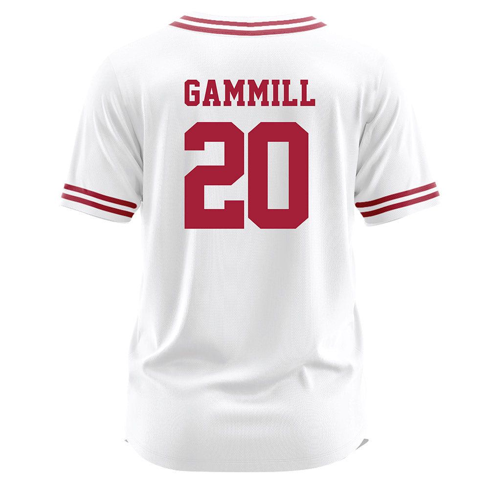 Arkansas - NCAA Softball : Hannah Gammill - White Softball Jersey