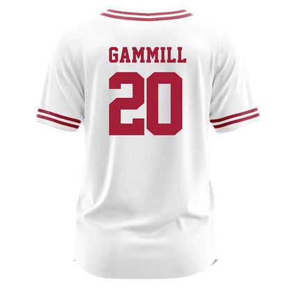 Arkansas - NCAA Softball : Hannah Gammill - White Softball Jersey