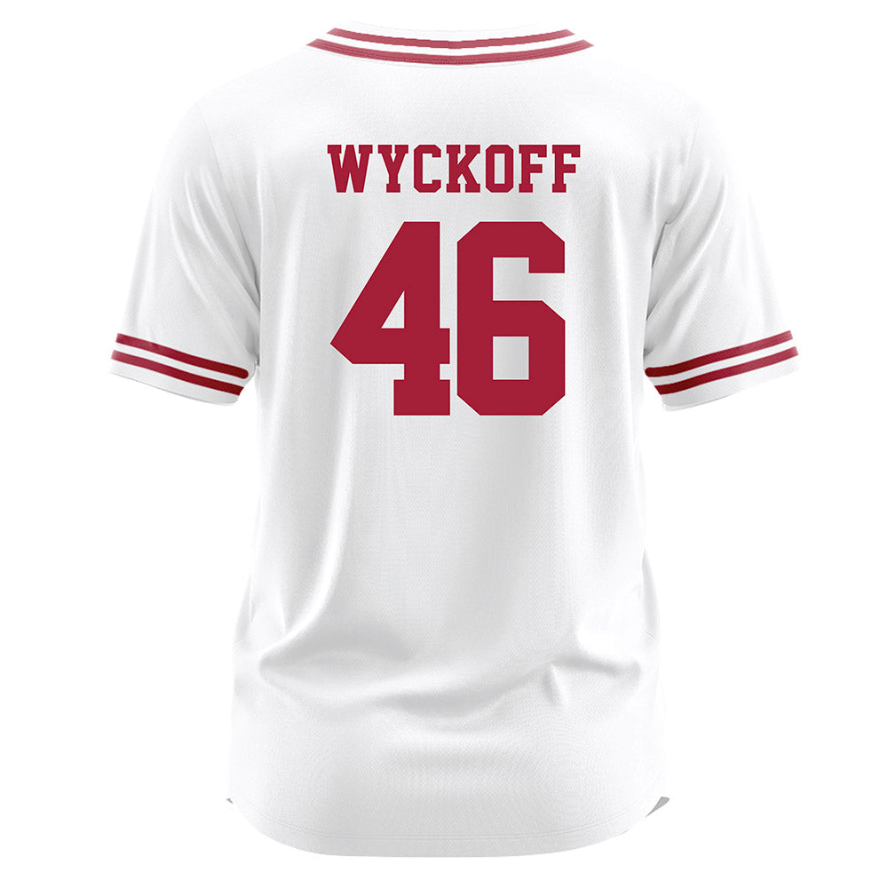 Arkansas - NCAA Softball : Kailey Wyckoff - White Jersey