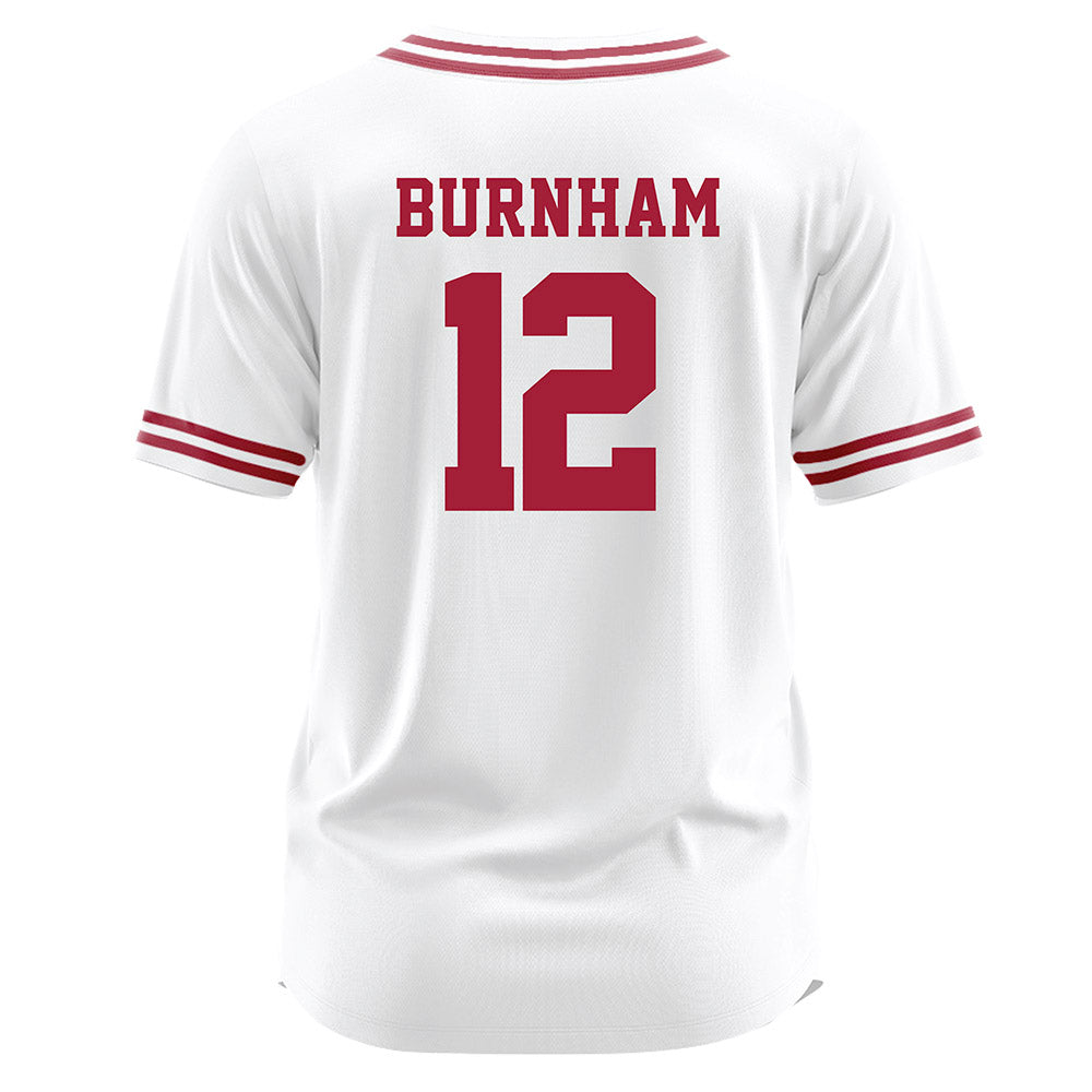 Arkansas - NCAA Softball : Payton Burnham - White Jersey-1