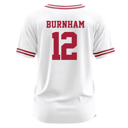 Arkansas - NCAA Softball : Payton Burnham - White Jersey-1