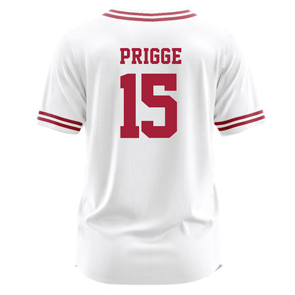 Arkansas - NCAA Softball : Spencer Prigge - White Softball Jersey