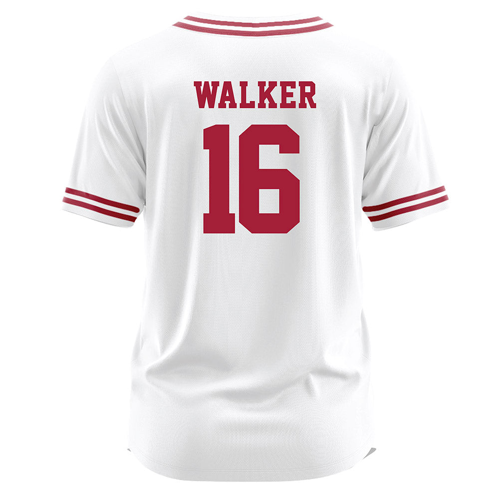 Arkansas - NCAA Softball : Ramsey Walker - White Jersey-1