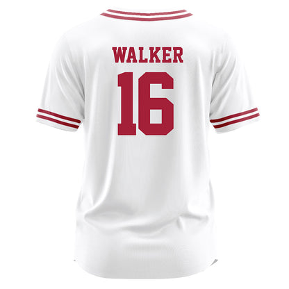 Arkansas - NCAA Softball : Ramsey Walker - White Jersey-1