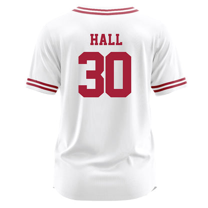 Arkansas - NCAA Softball : Khamari Hall - White Jersey-1