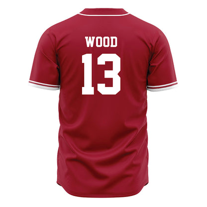 Arkansas - NCAA Softball : Kasey Wood - Cardinal Red Softball Jersey