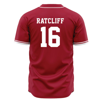 Arkansas - NCAA Softball : Carlee Ratcliff - Cardinal Red Softball Jersey