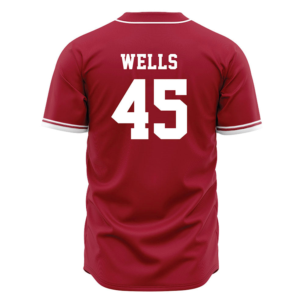 Arkansas - NCAA Softball : Jayden Wells - Cardinal Red Softball Jersey