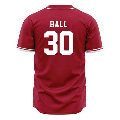 Arkansas - NCAA Softball : Khamari Hall - Cardinal Red Jersey-1