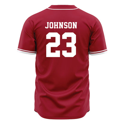Arkansas - NCAA Softball : Reagan Johnson - Cardinal Red Softball Jersey