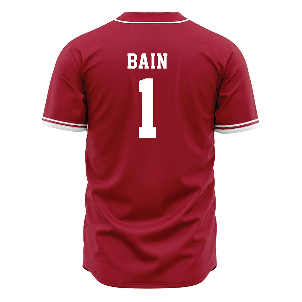 Arkansas - NCAA Softball : Brinli Bain - Cardinal Red Jersey-1