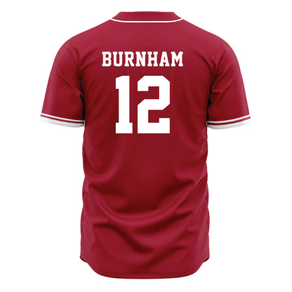 Arkansas - NCAA Softball : Payton Burnham - Cardinal Red Jersey-1