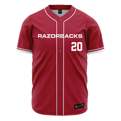 Arkansas - NCAA Softball : Hannah Gammill - Cardinal Red Softball Jersey