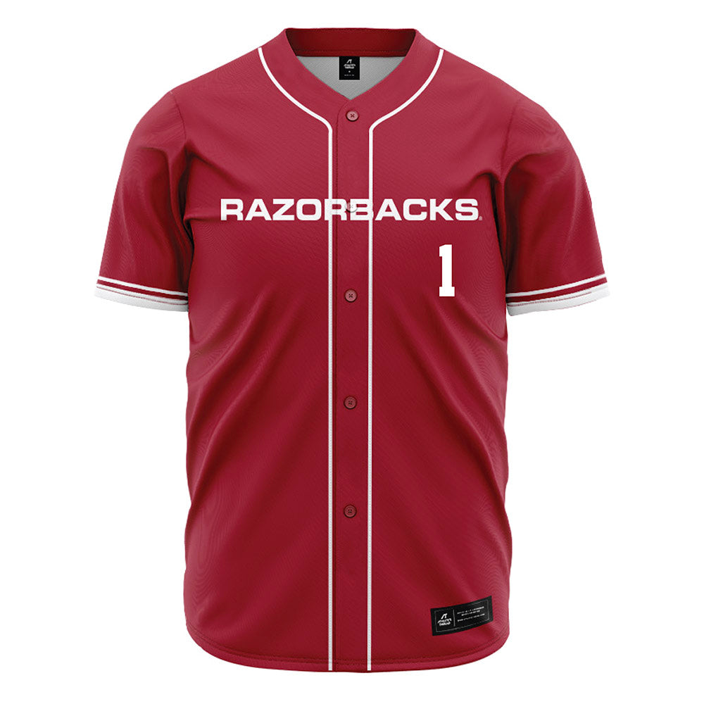 Arkansas - NCAA Softball : Brinli Bain - Cardinal Red Jersey-0