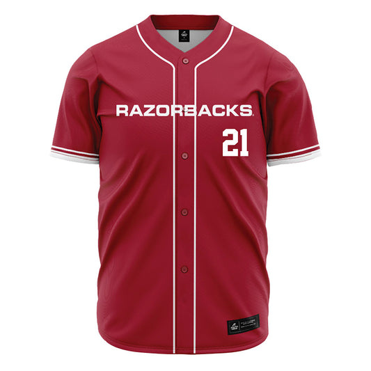 Arkansas - NCAA Softball : Mallory Hardwick - Cardinal Red Softball Jersey