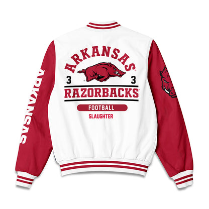 Arkansas - NCAA Football : Doneiko Slaughter - Bomber Jacket