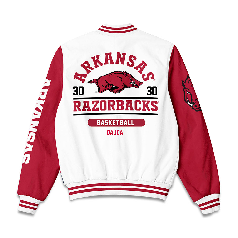 Arkansas - NCAA Women's Basketball : Maryam Dauda - Bomber Jacket